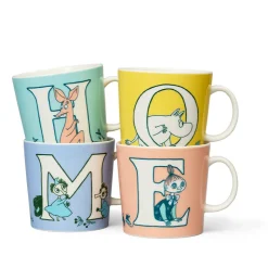 Moomin Arabia alfabet krus H 40 cl