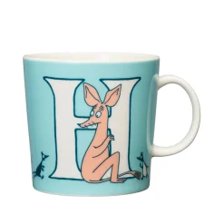 Moomin Arabia alfabet krus H 40 cl