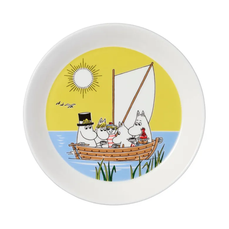 Moomin Arabia 2 delt tallerkensæt 19 cm