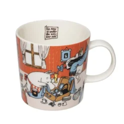 Moomin Arabia Ferieklar krus orange 0,3 liter