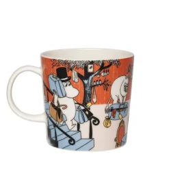 Moomin Arabia Ferieklar krus orange 0,3 liter