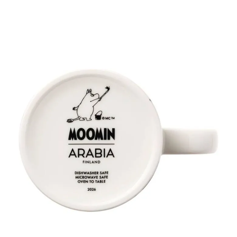 Moomin Arabia Ferieklar krus orange 0,3 liter