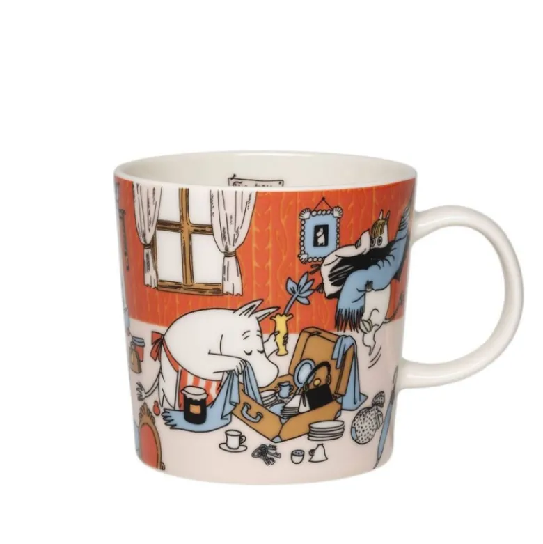 Moomin Arabia Ferieklar krus orange 0,3 liter