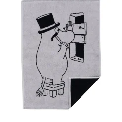 Moomin Arabia håndklæde Mummifar 50x70 cm lysegrå