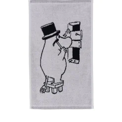 Moomin Arabia håndklæde Mummifar 30x50 cm lysegrå