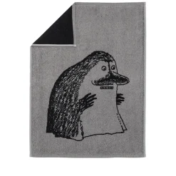 Moomin Arabia håndklæde Murren 50x70 cm lysegrå