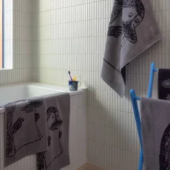 Moomin Arabia håndklæde Murren 70x140 cm