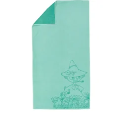 Moomin Arabia håndklæde Snufkin mint 70x140 cm