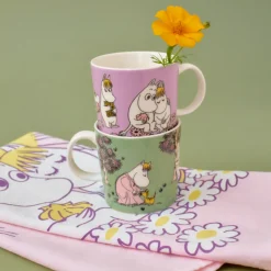 Moomin Arabia Kærlighed og Omsorg krus 30 cl 2 stk.