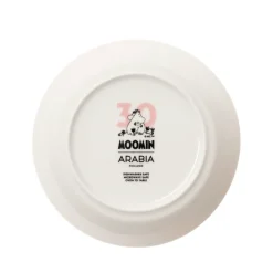 Moomin Arabia Kærlighed 30 års jubilæums underkop lyserød Ø 15 cm