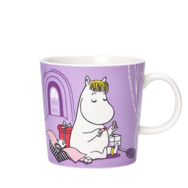 Moomin Arabia krus Snorkfrøken lilla 30 cl