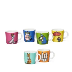 Moomin Arabia minikrus multifarvet 6 stk