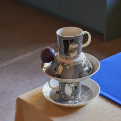 Moomin Arabia Mumifar krus grå 30 cl