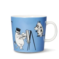 Moomin Arabia Mumi krus blå 40 cl