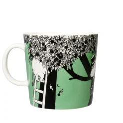Moomin Arabia Mumi krus grøn 40 cl