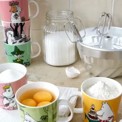Moomin Arabia Mumitrolden & Snorkfrøkenen krus rosa 30 cl