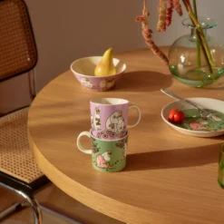 Moomin Arabia Omsorg lysegrøn krus 30 cl