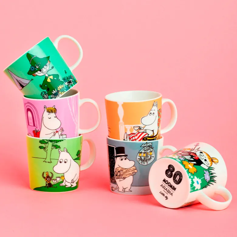Moomin Arabia 80 års jubilæumskrus Lille My 30 cl