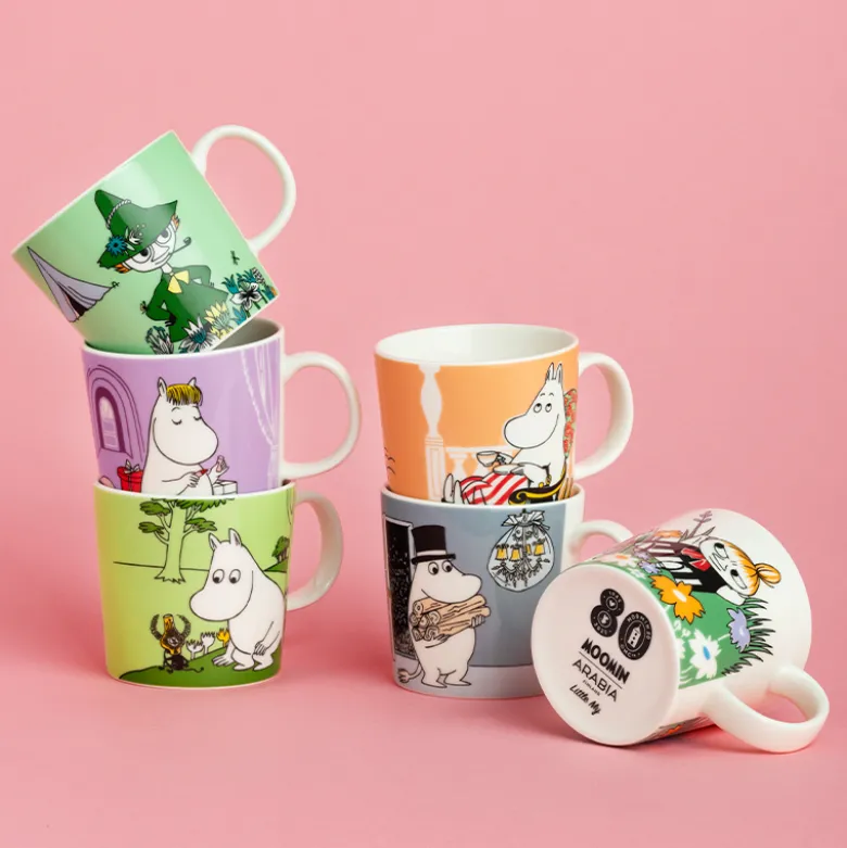 Moomin Arabia 80 års jubilæumskrus Mumitrolden 30 cl