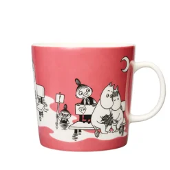 Moomin Arabia Snorkfrøken krus rosa 40 cl