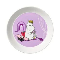 Moomin Arabia Snorkfrøken tallerken lilla 19 cm