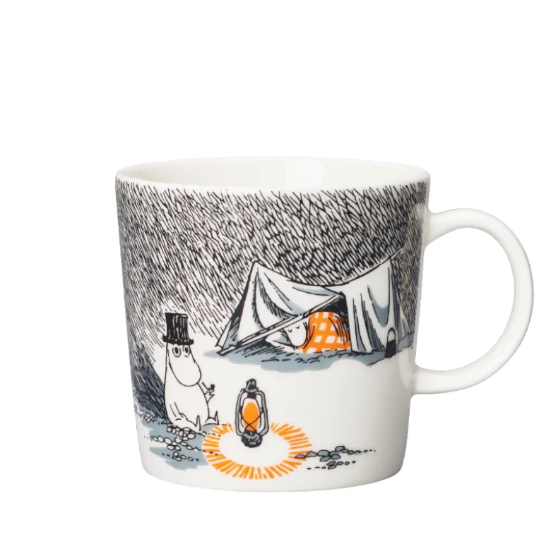 Moomin Arabia Sov Godt Tro Mod Sin Oprindelse krus gråsort 30 cl