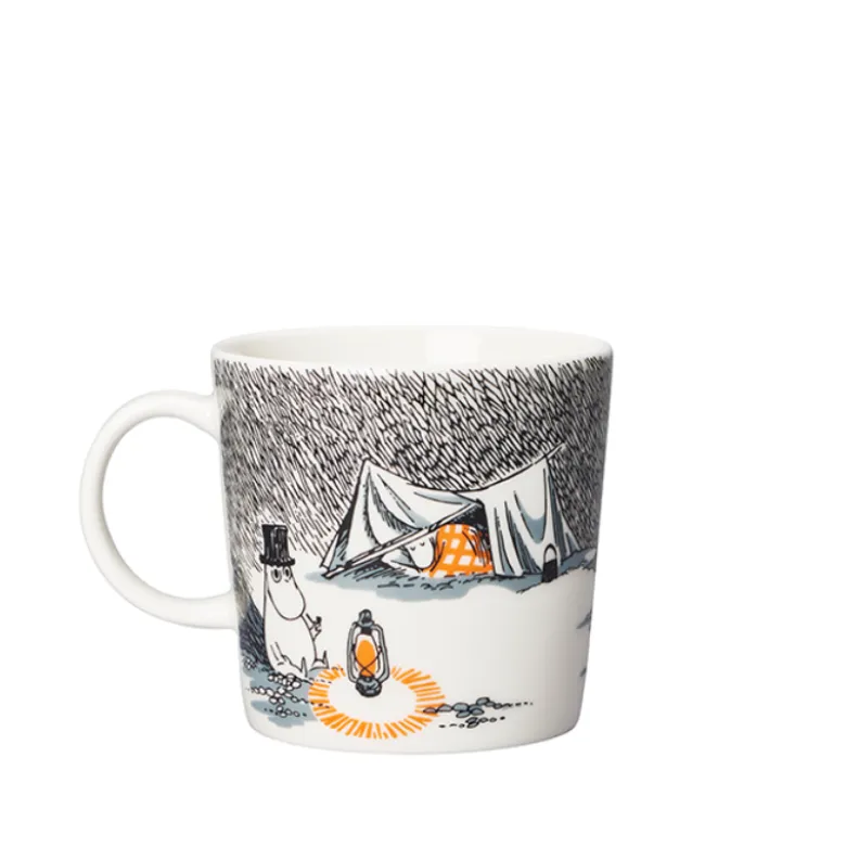Moomin Arabia Sov Godt Tro Mod Sin Oprindelse krus gråsort 30 cl