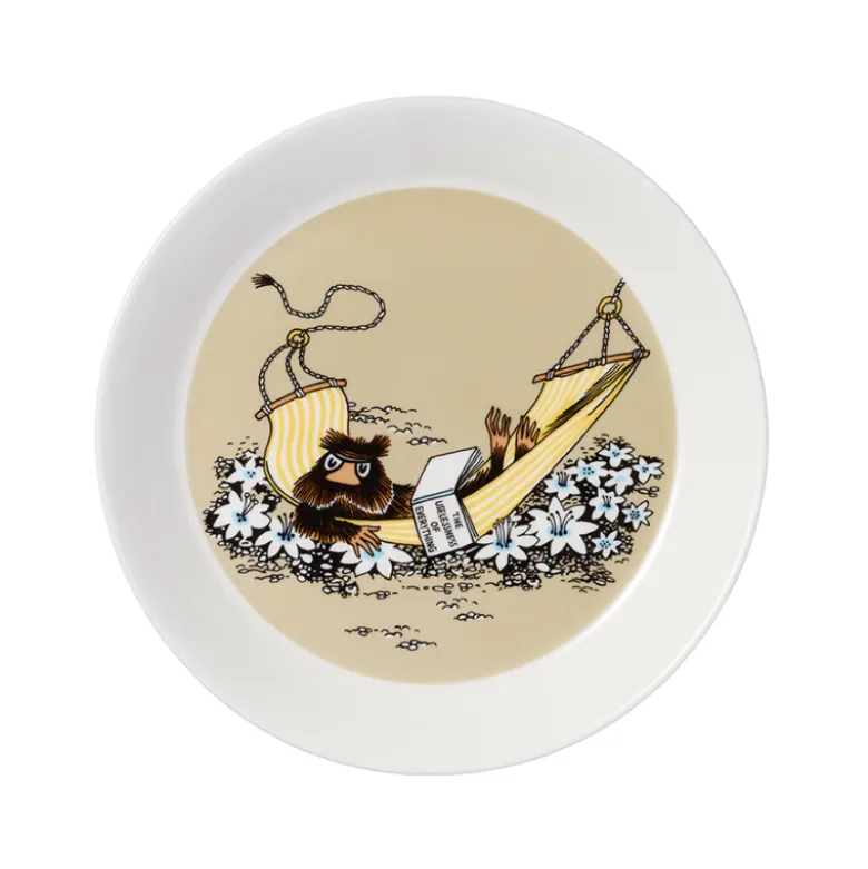 Moomin Arabia tallerken bisamrotte 19 cm