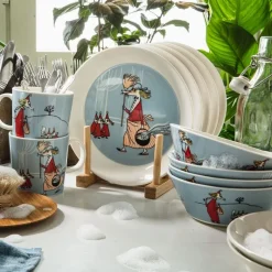 Moomin Arabia tallerken Filifjonk grå 19 cm