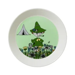Moomin Arabia tallerken Lille My grøn 19 cm