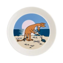 Moomin Arabia tallerken Sniff blå 19 cm