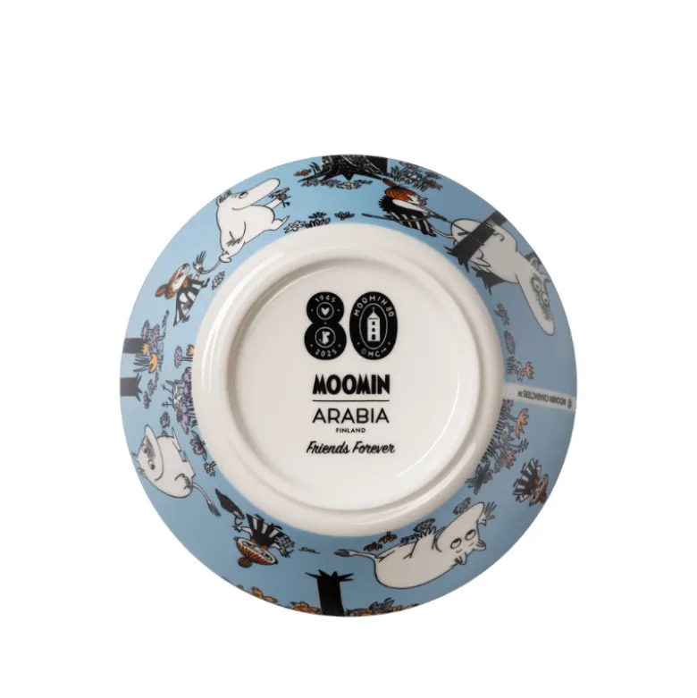 Moomin Arabia Venner for evigt skål Ø 15 cm