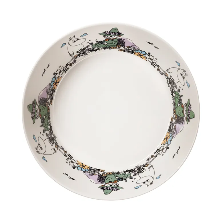 Moomin Arabia Venner for evigt serveringsskål Ø 23 cm