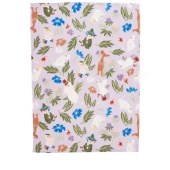 Moomin Arabia viskestykker lilla 50x70 cm 2 stk.