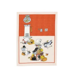 Moomin Arabia viskestykke 50x70 cm