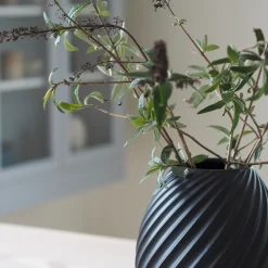 Morsø River vase sort 21 cm