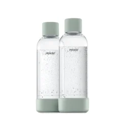 MySoda Woody flaske dueblå 2 stk 1 liter