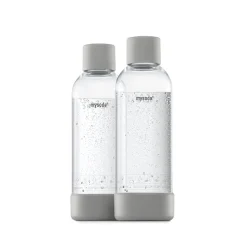 MySoda Woody flaske grå 2 stk. 1 liter