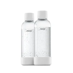 MySoda Woody flaske hvid 2 stk. 1 liter