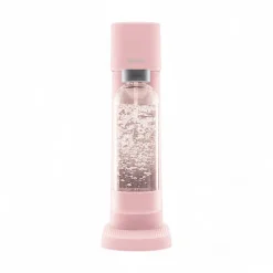 MySoda Woody sodavandsmaskine pink inkl. flaske + kulsyrepatron