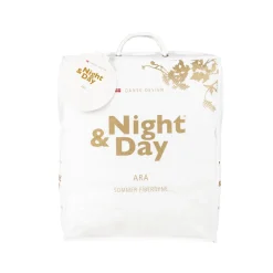 Night & Day Ara fiberdyne hvid 140x220 cm