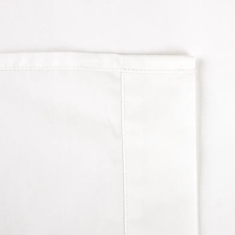 Night & Day Percale flad lagen hvid 240x260 cm