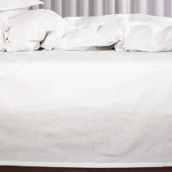 Night & Day Percale flad lagen hvid 240x260 cm