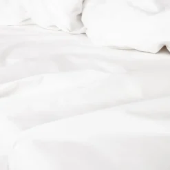 Night & Day Percale flad lagen hvid 240x260 cm