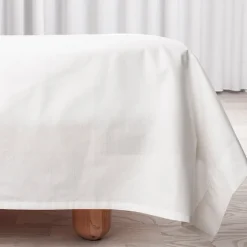 Night & Day Percale flad lagen hvid 240x260 cm