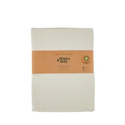 Night & Day Percale kuvertlagen sand 180x200 cm