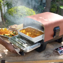 Ninja Woodfire OO101EU udendørs elektrisk grill & røgeovn 2400 watt