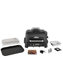 Ninja Woodfire Pro Connect XL OG850EUA elektrisk grill sort