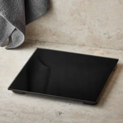 Nordic Sense badevægt sort 30x30 cm