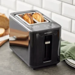Nordic Sense digital brødristersort 900 watt